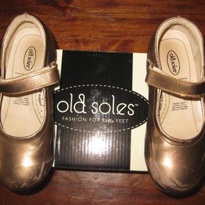 Old Soles Praline Gold Shoes Size 12